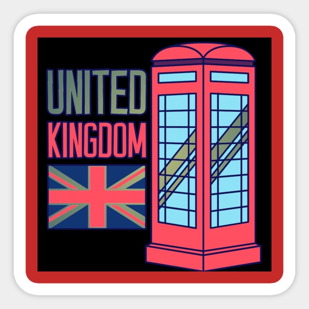 Uk Sticker by daengdesign66